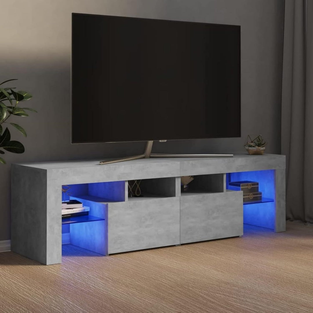 Petit140 x 36.5 x 40 cm, banc TV noir en bois malin