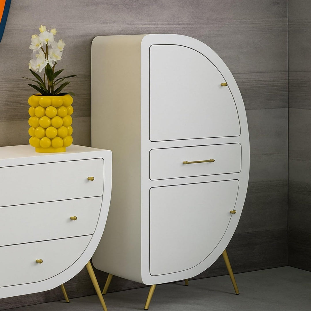 Rangement, meuble de rangement gris en bois