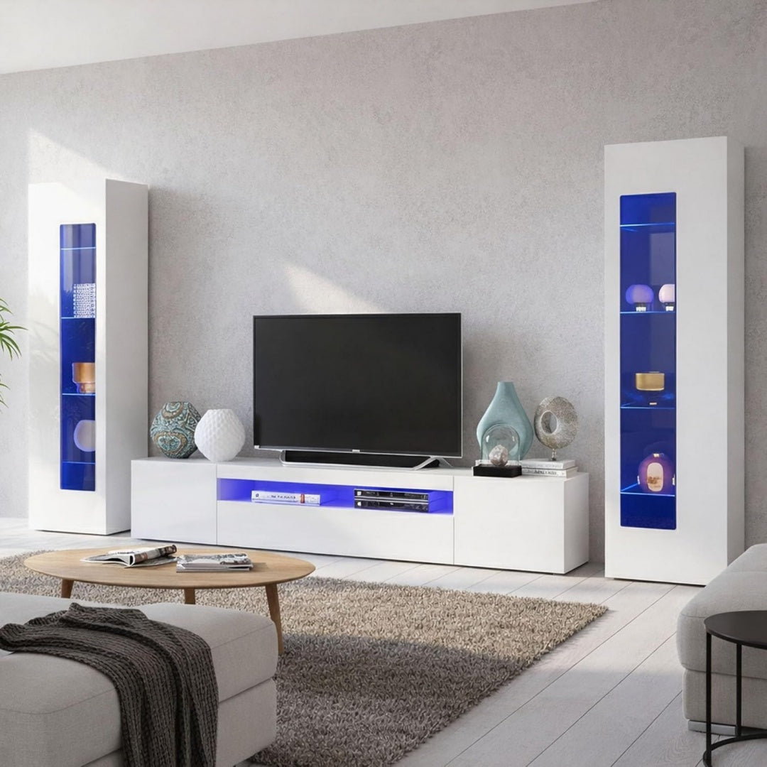 Ensemble de meubles moderne gris