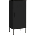 Noir contemporain meuble de rangement 2 niches