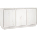 Buffet avec rangement gris clair contemporain