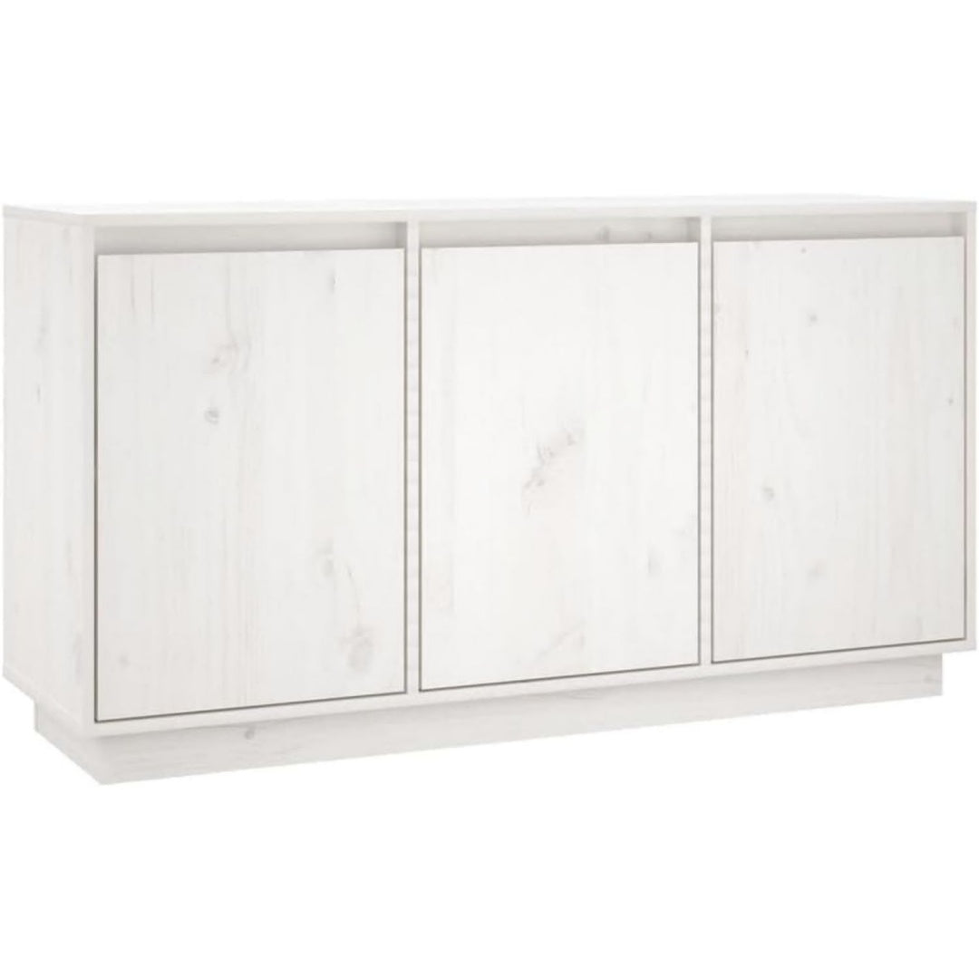 Buffet avec rangement gris clair contemporain