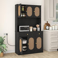 Buffet gris - boheme 2 tiroirs 100 x 40 x 180 cm