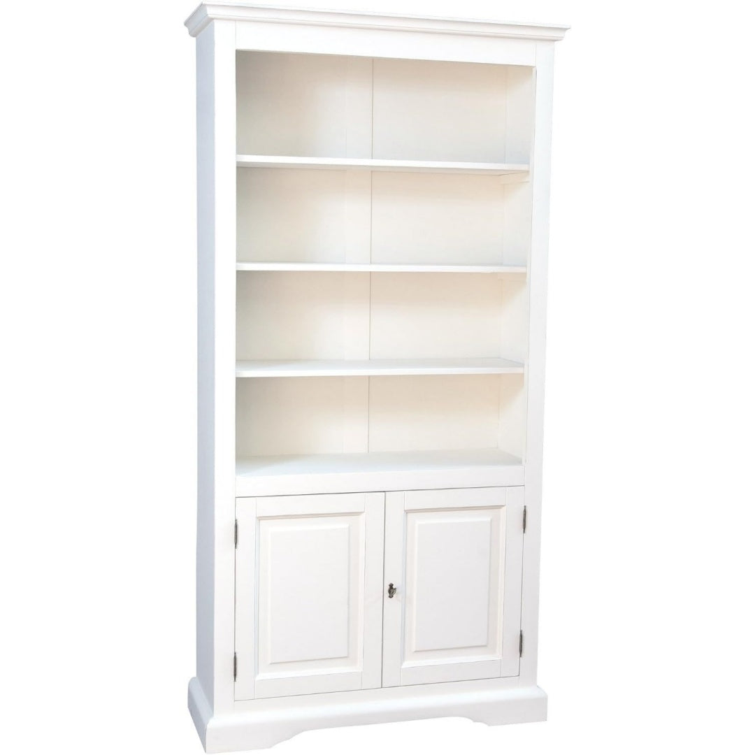 108 x 38 x 211 cm bibliotheque gris clair structure metallique