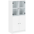Buffet haut en verre