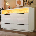 Commode structure metallique gris clair pour le salon
