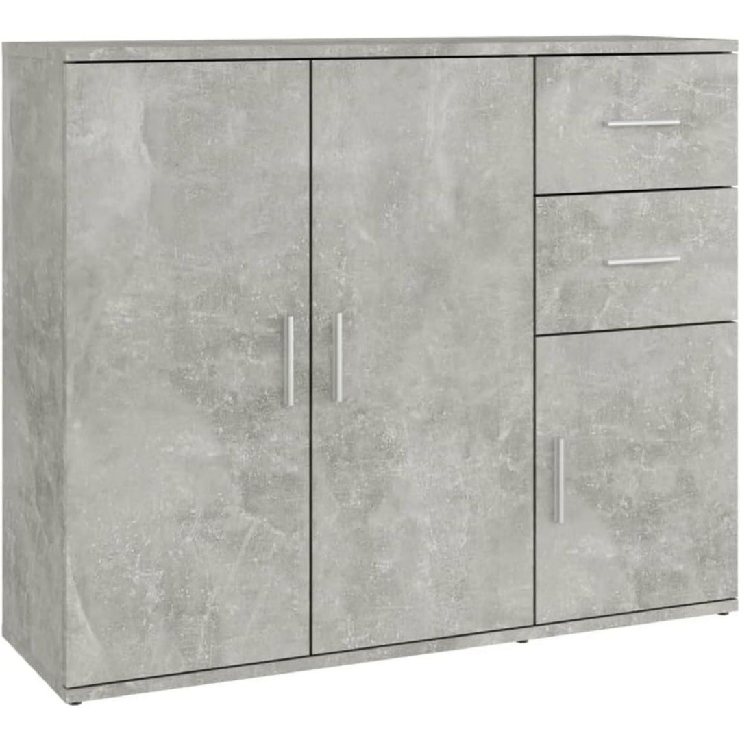 Buffet gris 91 cm, de rangement malin