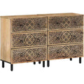 Buffet marron gain de place