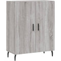 Credence gris 70 cm, de style contemporain
