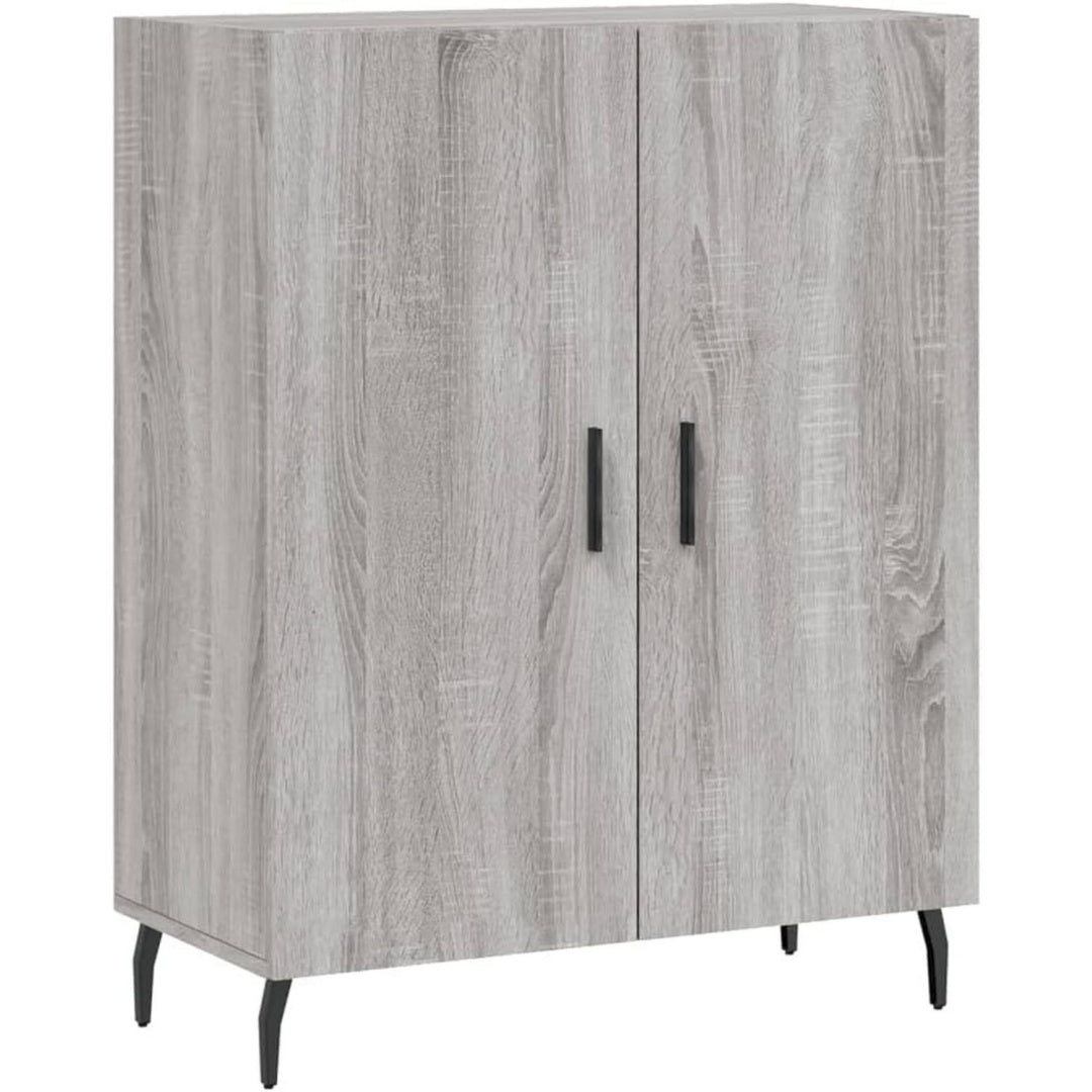 Credence gris 70 cm, de style contemporain