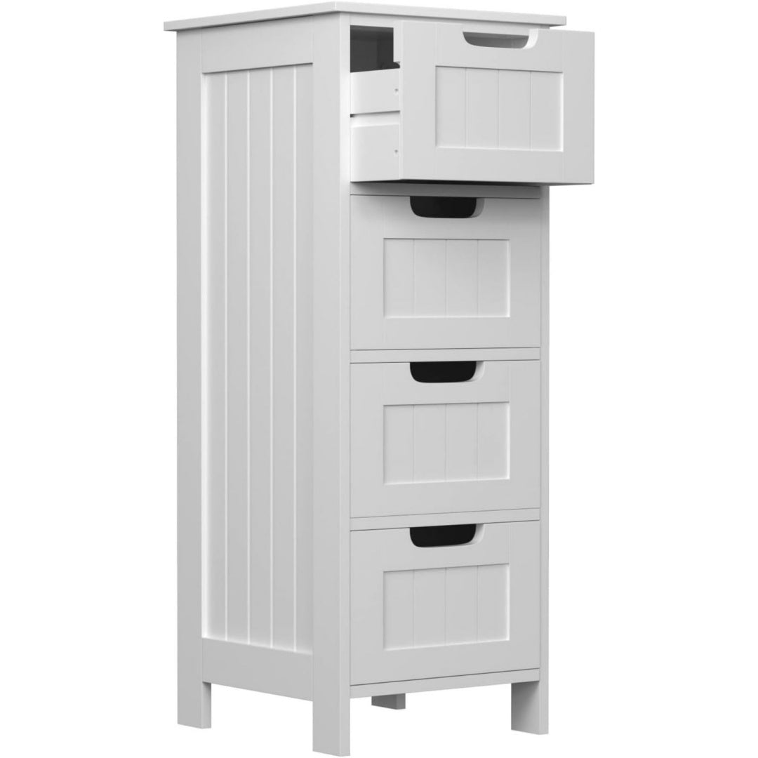 Nouveau meuble sur pied gris clair