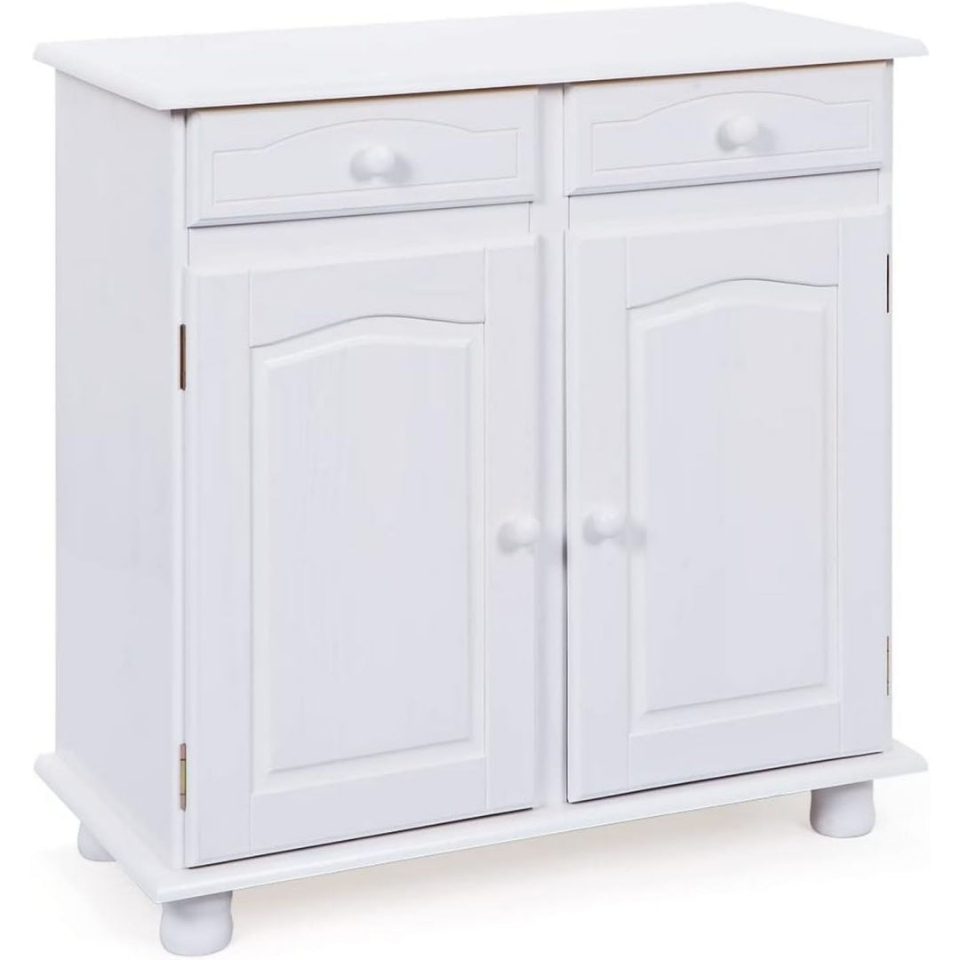 Buffet rustique en bois massif pratique